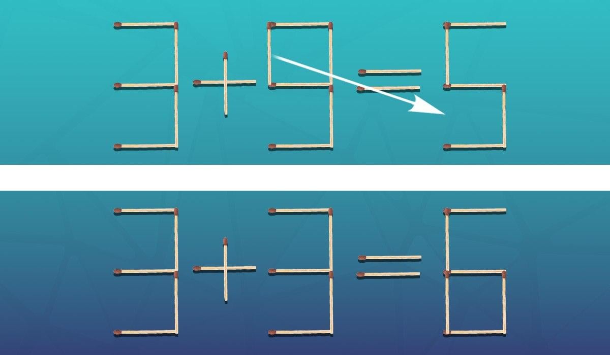 Mikä ottelu on siirrettävä, jotta tasa-arvo olisi oikea: palapeli neroille