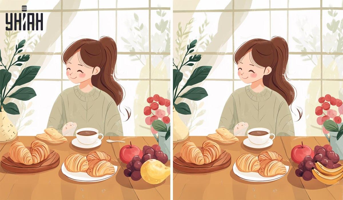 Etsi neljä eroa kuvasta / valokuvasta Moje