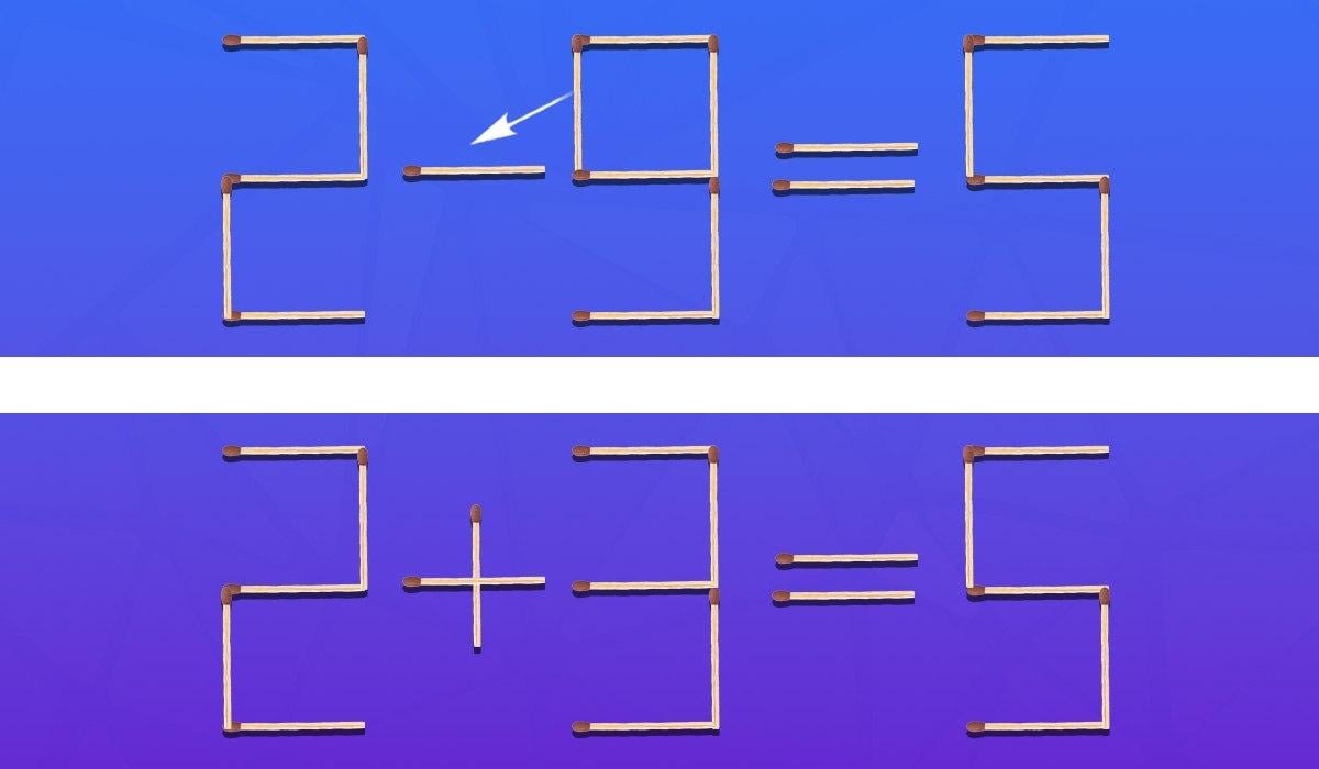 Mikä ottelu on siirrettävä, jotta tasa-arvo olisi totta: nopea älykkyystesti