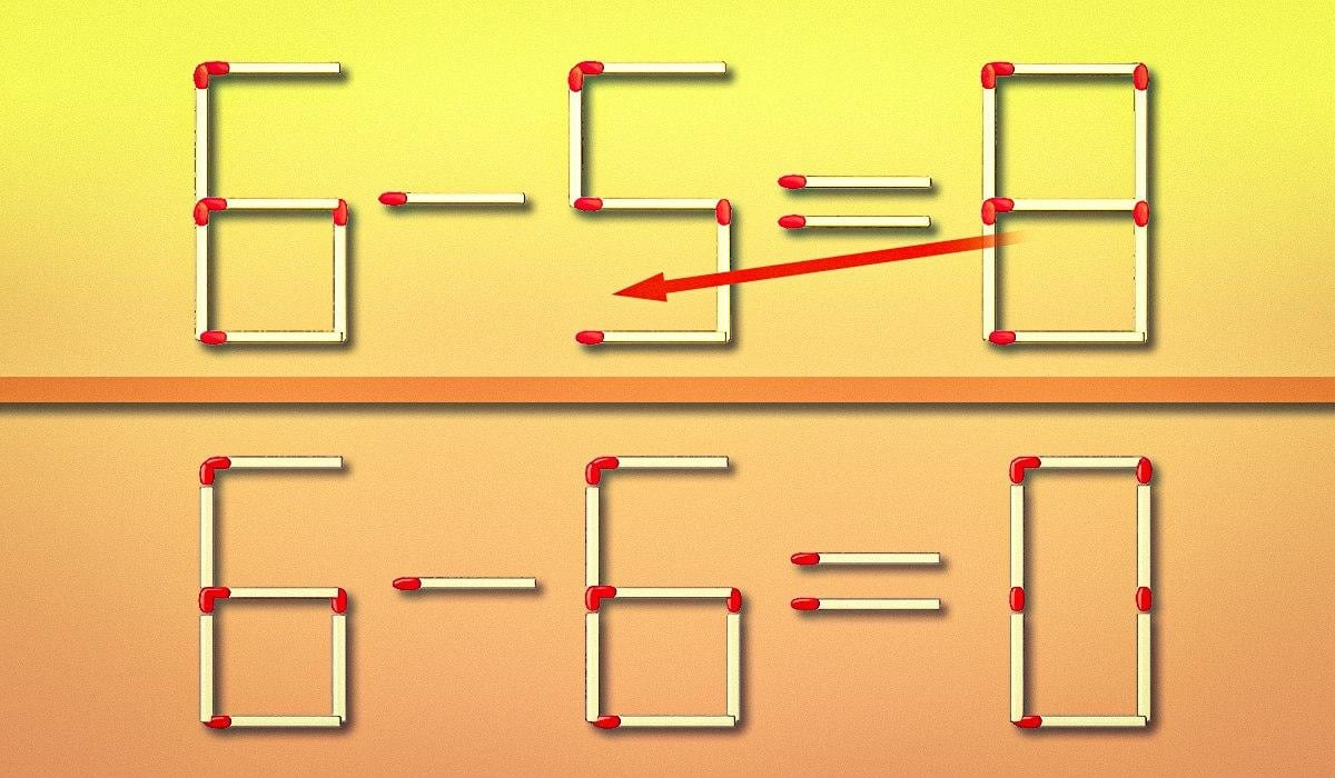 10 sekunnissa sinun täytyy siirtää vain yksi ottelu: älykkyystesti