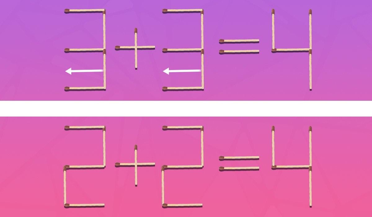 Mitkä kaksi ottelon siirrettävä virheen korjaamiseksi: nopea älykkyystesti