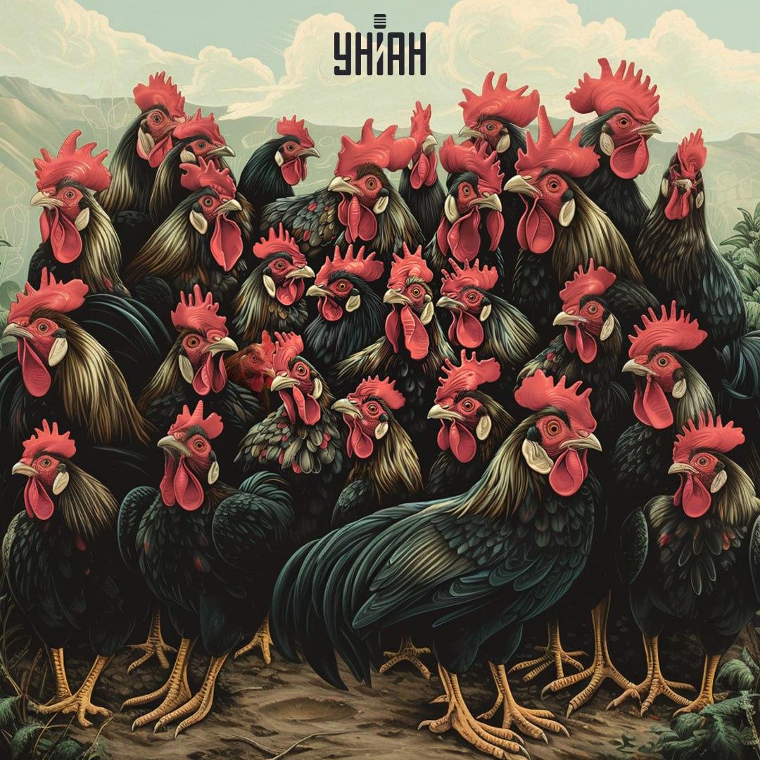 Etsi kana vislisella arvoituksella ajassa / Moje-kollaasi