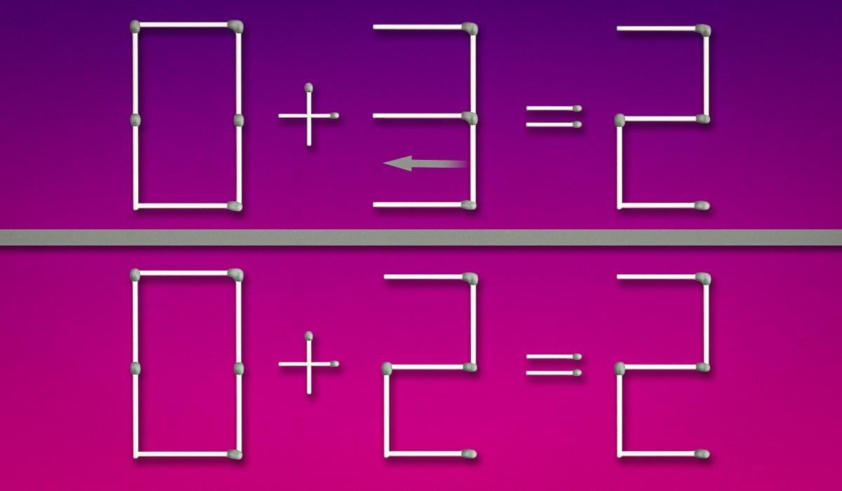 Sinun täytyy vetää yksi ottelu, ja tasa-arvo tulee todeksi: nerojen palapeli