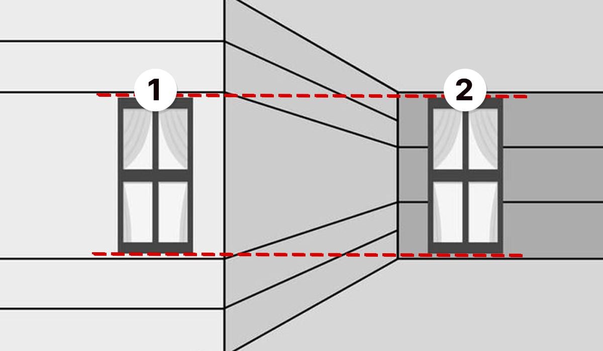 Identtiset ikkunat / kollaasi Moje