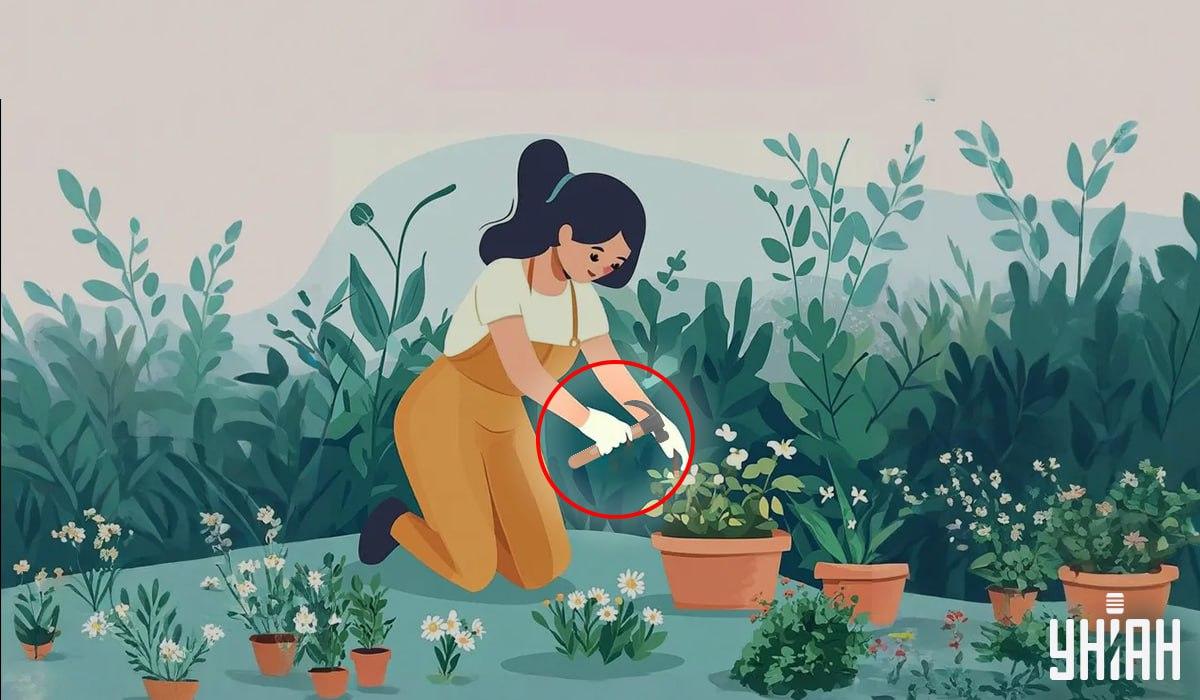 Nainen pitää vasaraa käsissään / Kollaasi Moje