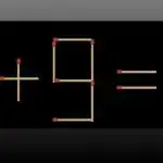 Lapset ratkaisevat hetkessä, mutta aikuiset ovat hukassa: hankala palapeli tulitikuilla