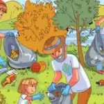 Palapeli niille, joilla on loistava näkö: sinun täytyy löytää kilpikonna